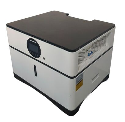 購入 ディストリビューターおよびOEM注文向けの、商用スタッカブルソーラー発電所10KW、14.336kWhバッテリー搭載 online manufacture