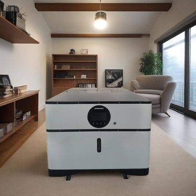 kaufen LiFePO4 Stapelbarer Batteriespeicher Solarenergie Kraftwerk 10KW 15,36kWh Für Zuhause / Gewerbe online manufacture