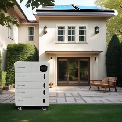 kaufen 10KW Hybrid Solar Energy Storage System With 1120Ah Battery Bank And WiFi Control online manufacture