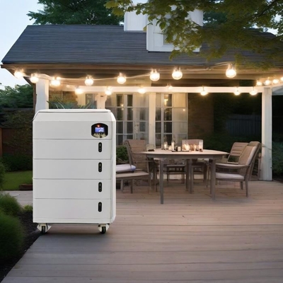 kaufen All-in-one Modular Solarsystem 61.44KWH mit 4×300Ah Stapelbaren LiFePO4 Batterien online manufacture