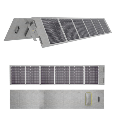 Buy 400W Foldable Mono Solar Panel 6-Fold High Polymer Lightweight Design for Outdoor Camping online manufacture