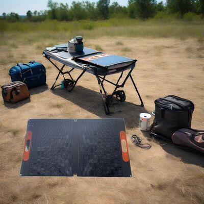 kopen 2voudig draagbaar ETFE zonnepaneel 100W voor buitencamping online manufacture