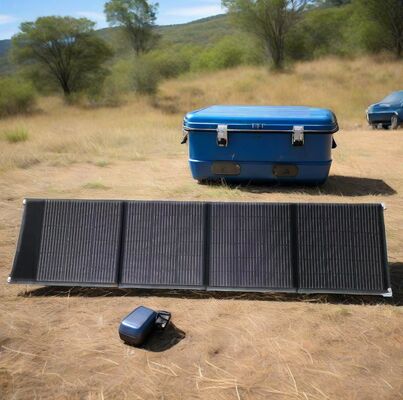 comprar Painel Solar ETFE Monocristalino para Exterior 4 Dobras 200W Impermeável Leve com Cabo MC4 para Uso por Atacado e OEM online manufacture