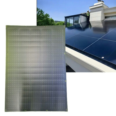 comprar Painel Solar Fotovoltaico Flexível 200W com Célula MWT 21,5% de Eficiência Superfície Curva online manufacture