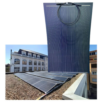 Beli 100W Fleksibel ETFE Solar Panel Curved Surface Siap Efisiensi Tinggi 233 Persen untuk pesanan distributor online manufacture