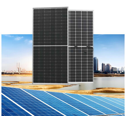comprar Doble acristalamiento TOPCon Panel Solar Modulo de vidrio de vidrio 580W con 30 años de vida útil para pedidos de distribuidores online manufacture