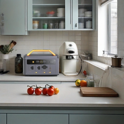 Buy Backup Portable Solar Power Generator 600W Compact Lifepo4 Powerbank online manufacture