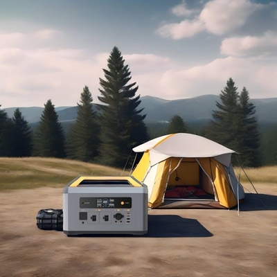 Buy 1200W Portable Solar Power Generator LiFePO4 Battery 1008Wh For RV Camping Emergency online manufacture