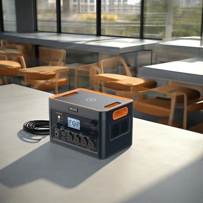 kaufen 2000Wh Portable Power Station 2400W LiFePO4 For Home Backup And Outdoor Energy online manufacture