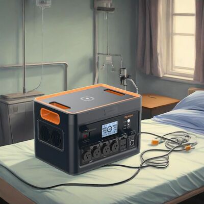 Mua 2000Wh LiFePO4 Máy phát điện năng lượng mặt trời di động 2400W Cho Trại RV Điện dự phòng cho sử dụng bán buôn và OEM online manufacture