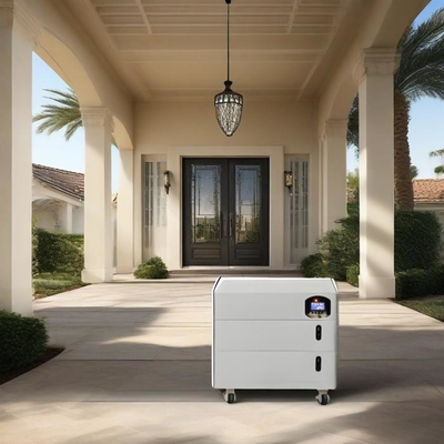 Buy Energy Backup Home Solar Battery System All In One 10.24kWh With 5kW Inverter Stackable online manufacture