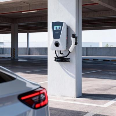 comprar Carregador comercial de veículos elétricos 7kW 11kW 21kW Wallbox AC para sistemas de energia solar online manufacture