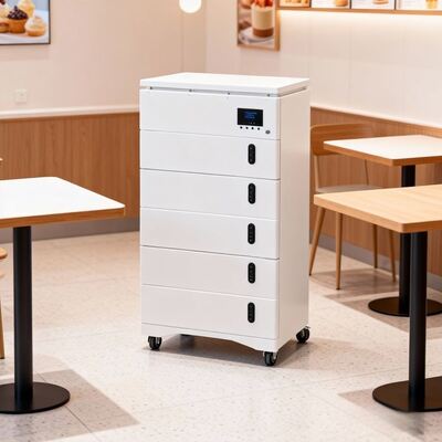 ซื้อ ระบบเครื่องกำเนิดไฟฟ้าพลังงานแสงอาทิตย์สำหรับบ้านแบบซ้อน 5KW 25.6KWh พร้อมระบบแบตเตอรี่และอินเวอร์เตอร์ในตัว online manufacture