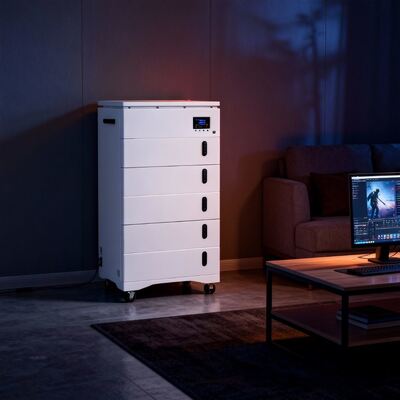 주문 상업용 적층형 태양광 발전소 5KW 25.6KWh 올인원 ESS online manufacture