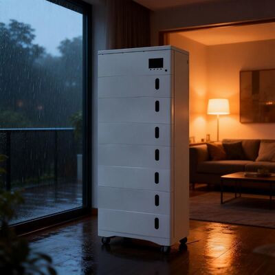 Beli Solusi Penyimpanan Energi Generator Surya Rumah Bertumpuk 5KW 35.84KWH online manufacture