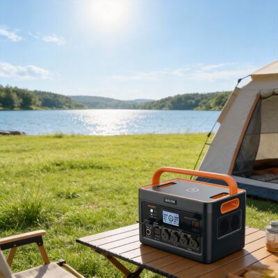 comprar Generador solar para el hogar portátil de 2400W 2000Wh Solución de suministro de energía LiFePO4 online manufacture