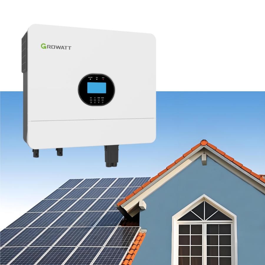 Growatt SPF 6000 ES Plus Inverter Solar Off Grid 6kW Dual MPPT 8000W ...