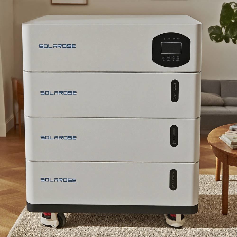 High Capacity Stacking All-in-One 10KW 43KWH Solar Energy Power Station ...