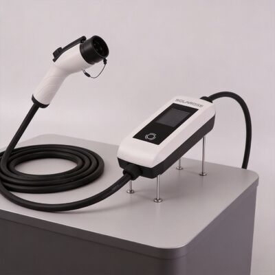 Portable 7kW EV Charger for Solar Energy Power Station Commercial Use